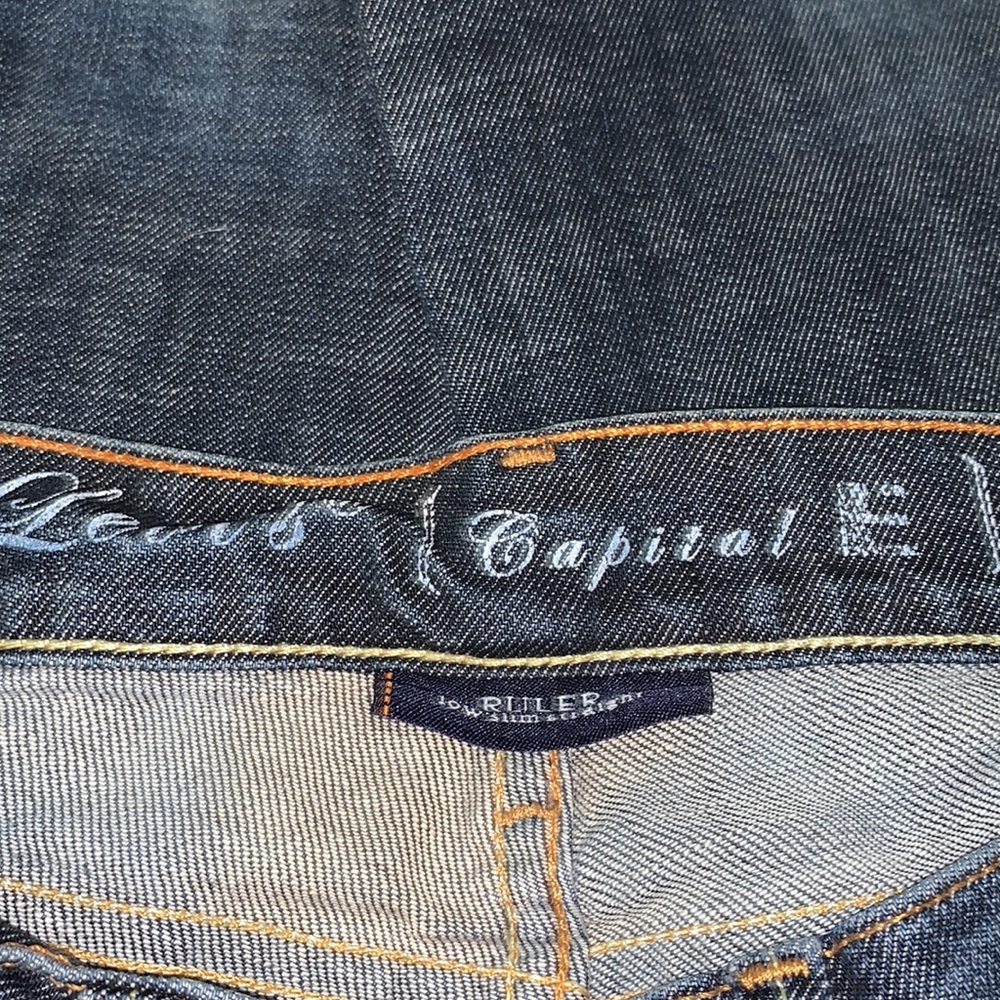 LEVIS CAPITAL E RULER JEANS - Picture 6 of 12
